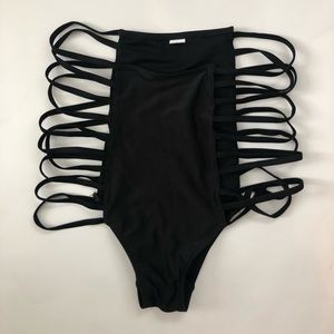 Size small high waisted swim bottoms